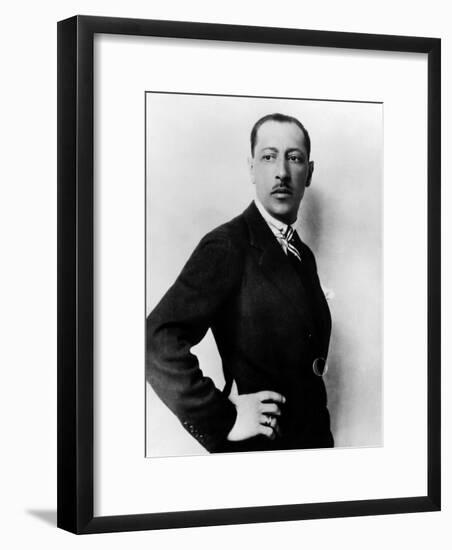 Russian Composer Igor Stravinsky, 1936-null-Framed Photo