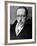 Russian Composer Igor Stravinsky, Wearing Tux, White Tie and Overcoat, on Night of a Performance-Alfred Eisenstaedt-Framed Premium Photographic Print