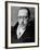 Russian Composer Igor Stravinsky, Wearing Tux, White Tie and Overcoat, on Night of a Performance-Alfred Eisenstaedt-Framed Premium Photographic Print