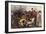 Russian Cossacks Sending a Message of Scorn to the Turkish Army in Constantinople-null-Framed Giclee Print