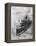 Russian Cruiser under Fire, Russo-Japanese War, 1904-5-null-Framed Premier Image Canvas