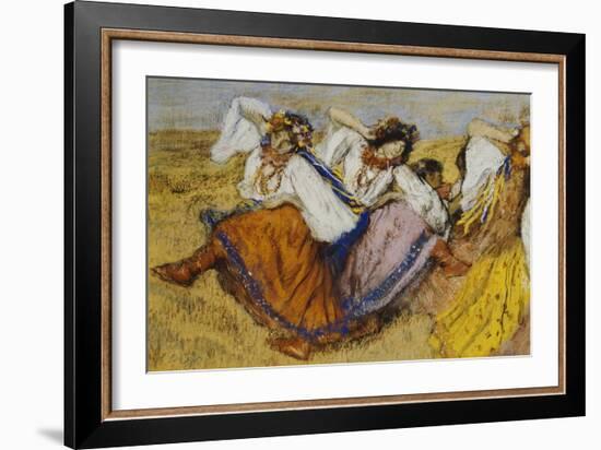 Russian Danccers, circa 1895-Edgar Degas-Framed Giclee Print