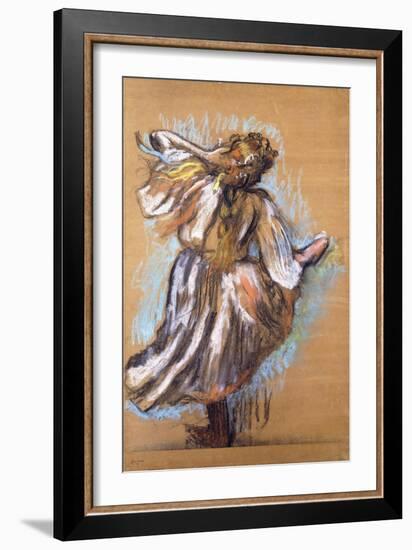 Russian Dancer, 1895-Edgar Degas-Framed Giclee Print