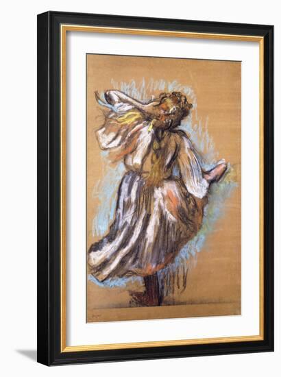 Russian Dancer, 1895-Edgar Degas-Framed Giclee Print