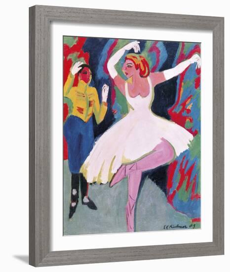 Russian Dancer-Ernst Ludwig Kirchner-Framed Giclee Print