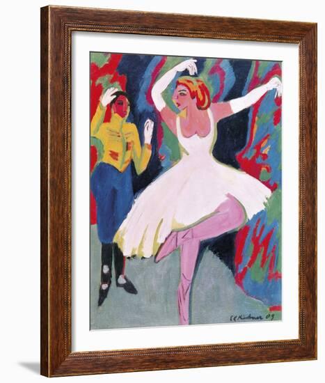 Russian Dancer-Ernst Ludwig Kirchner-Framed Giclee Print