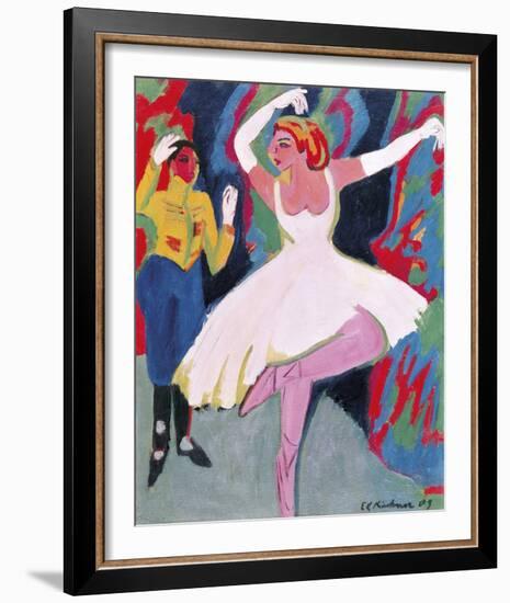 Russian Dancer-Ernst Ludwig Kirchner-Framed Giclee Print