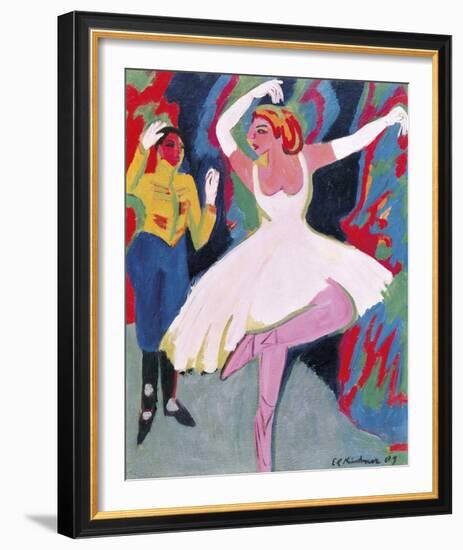 Russian Dancer-Ernst Ludwig Kirchner-Framed Giclee Print