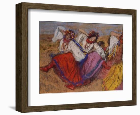 Russian Dancers, about 1895-Edgar Degas-Framed Giclee Print