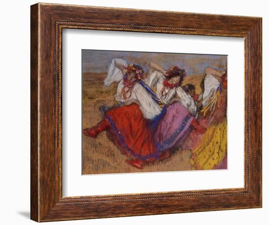 Russian Dancers, about 1895-Edgar Degas-Framed Giclee Print