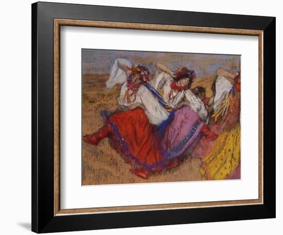 Russian Dancers, about 1895-Edgar Degas-Framed Giclee Print