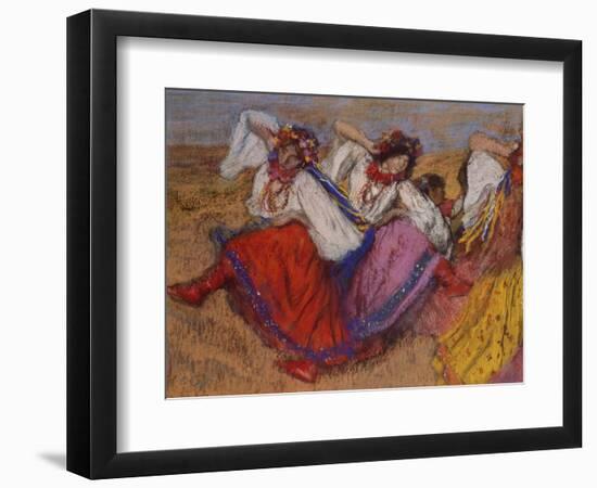 Russian Dancers, about 1895-Edgar Degas-Framed Giclee Print