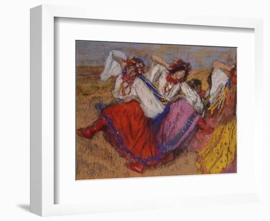 Russian Dancers, about 1895-Edgar Degas-Framed Giclee Print