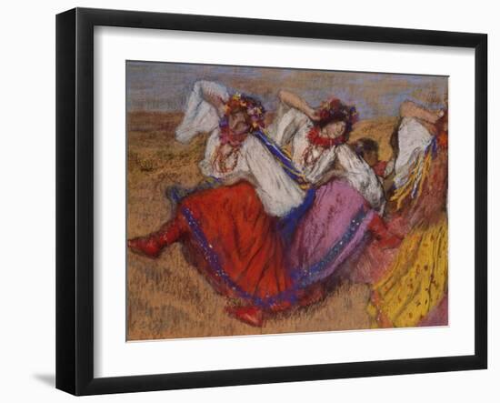 Russian Dancers, about 1895-Edgar Degas-Framed Giclee Print