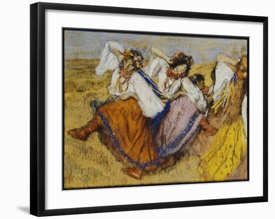 Russian Dancers, C.1895-Edgar Degas-Framed Giclee Print