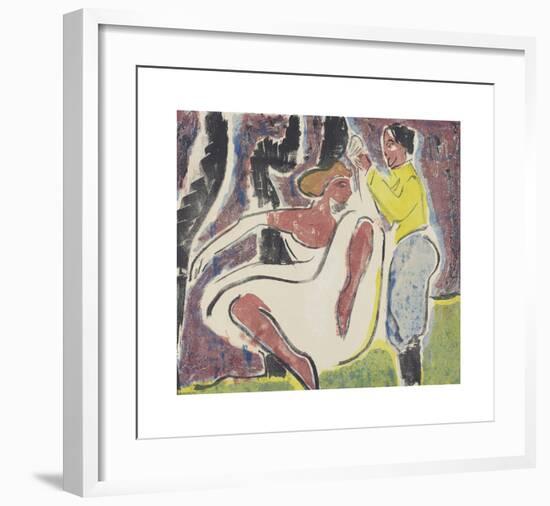 Russian Dancers-Ernst Ludwig Kirchner-Framed Premium Giclee Print