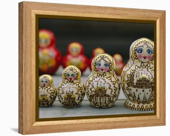 Russian Dolls, Siberia, Russia-Bruno Morandi-Framed Premier Image Canvas