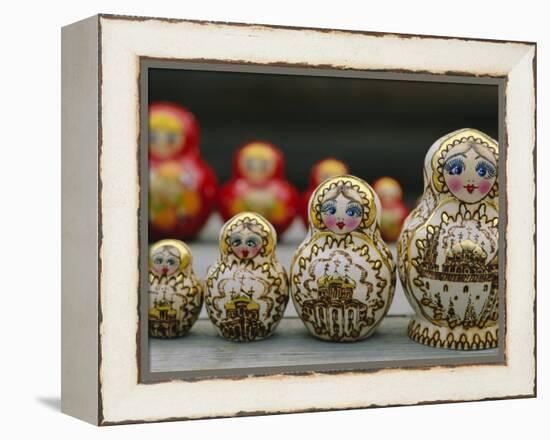 Russian Dolls, Siberia, Russia-Bruno Morandi-Framed Premier Image Canvas