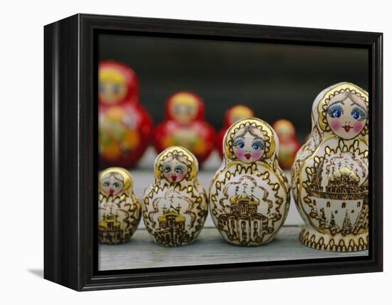 Russian Dolls, Siberia, Russia-Bruno Morandi-Framed Premier Image Canvas