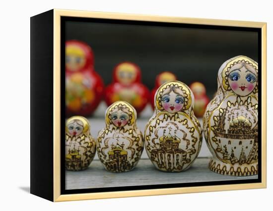 Russian Dolls, Siberia, Russia-Bruno Morandi-Framed Premier Image Canvas