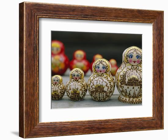 Russian Dolls, Siberia, Russia-Bruno Morandi-Framed Photographic Print