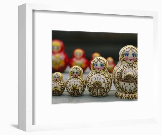 Russian Dolls, Siberia, Russia-Bruno Morandi-Framed Photographic Print