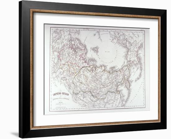 Russian Empire in Europe,Asia and America-Fototeca Gilardi-Framed Photographic Print