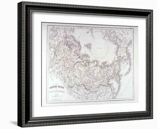 Russian Empire in Europe,Asia and America-Fototeca Gilardi-Framed Photographic Print