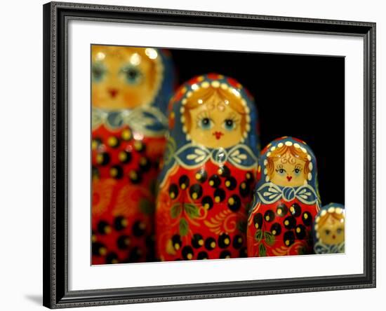 Russian Handicrafts, Matrushka Nesting Dolls-Cindy Miller Hopkins-Framed Photographic Print