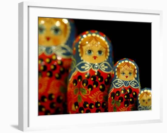 Russian Handicrafts, Matrushka Nesting Dolls-Cindy Miller Hopkins-Framed Photographic Print