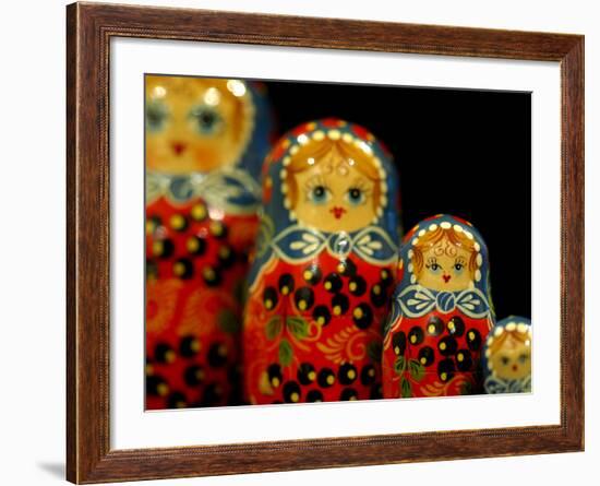 Russian Handicrafts, Matrushka Nesting Dolls-Cindy Miller Hopkins-Framed Photographic Print