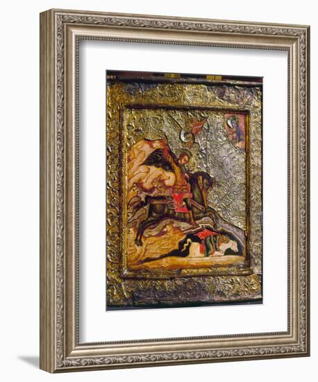 Russian Icon: Demetrius-null-Framed Photographic Print