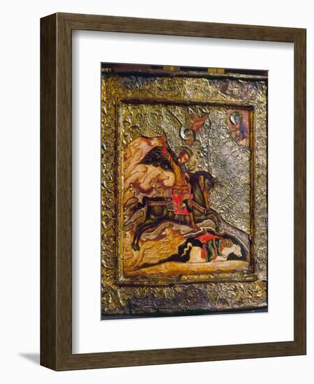 Russian Icon: Demetrius-null-Framed Photographic Print