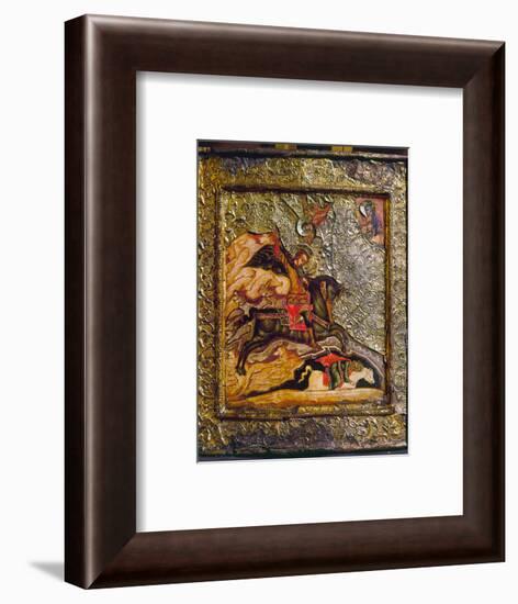 Russian Icon: Demetrius-null-Framed Photographic Print