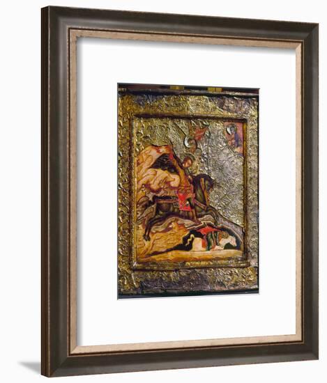 Russian Icon: Demetrius-null-Framed Photographic Print
