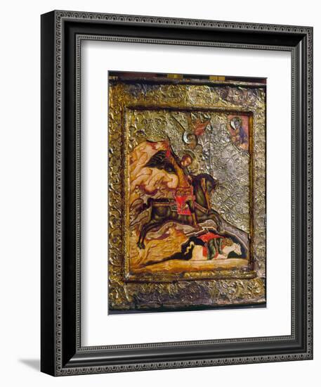 Russian Icon: Demetrius-null-Framed Photographic Print