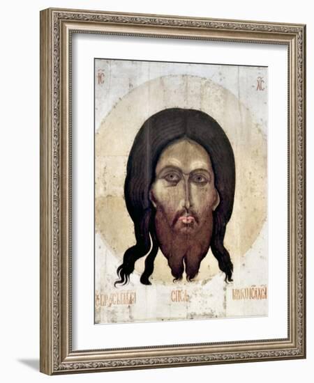 Russian Icon: The Savior-null-Framed Giclee Print