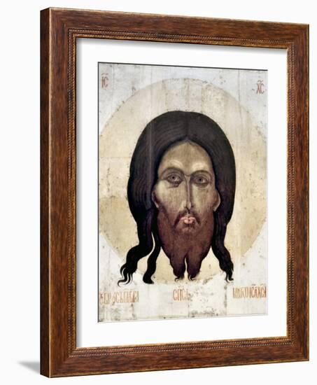 Russian Icon: The Savior-null-Framed Giclee Print