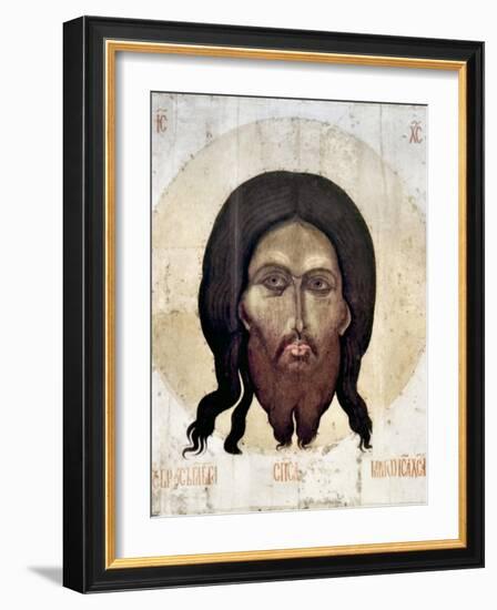 Russian Icon: The Savior-null-Framed Giclee Print