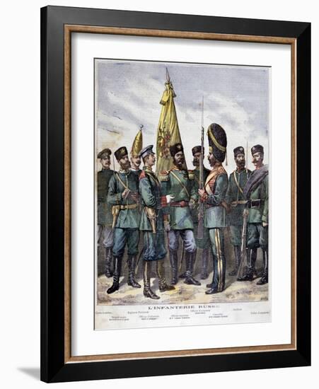 Russian Infantry, 1892-Henri Meyer-Framed Giclee Print