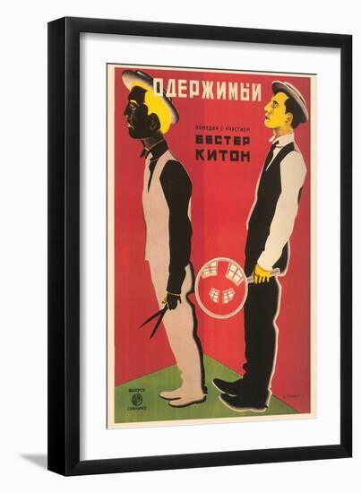 Russian Keaton Film Poster-null-Framed Art Print