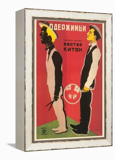 Russian Keaton Film Poster-null-Framed Stretched Canvas