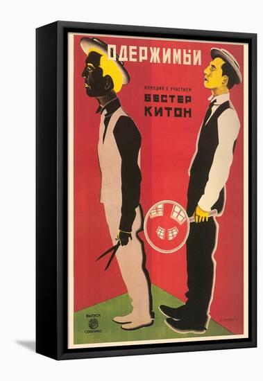 Russian Keaton Film Poster-null-Framed Stretched Canvas