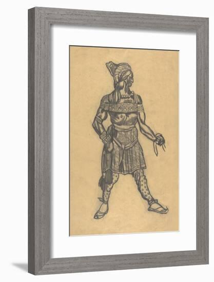 Russian Male Dancer-Leon Bakst-Framed Premium Giclee Print