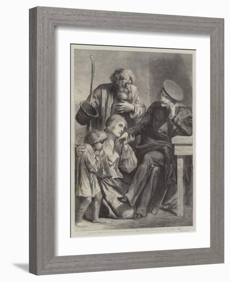 Russian Noble and Serfs-Adolphe Yvon-Framed Giclee Print