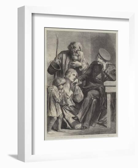 Russian Noble and Serfs-Adolphe Yvon-Framed Giclee Print