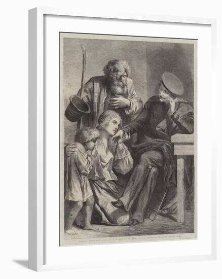 Russian Noble and Serfs-Adolphe Yvon-Framed Giclee Print