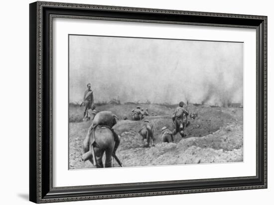 Russian Offensive, Dzike Lani, Ternopil, Ukraine, First World War, 1 July 1917-null-Framed Giclee Print
