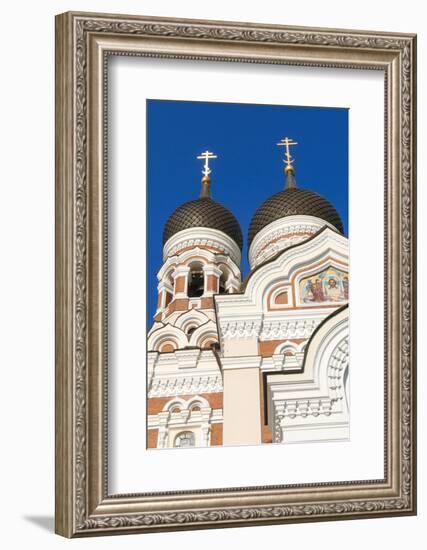 Russian Orthodox Alexander Nevsky Cathedral in Toompea, Old Town, Tallinn, Estonia, Baltic States-Nico Tondini-Framed Photographic Print