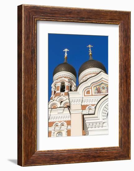 Russian Orthodox Alexander Nevsky Cathedral in Toompea, Old Town, Tallinn, Estonia, Baltic States-Nico Tondini-Framed Photographic Print